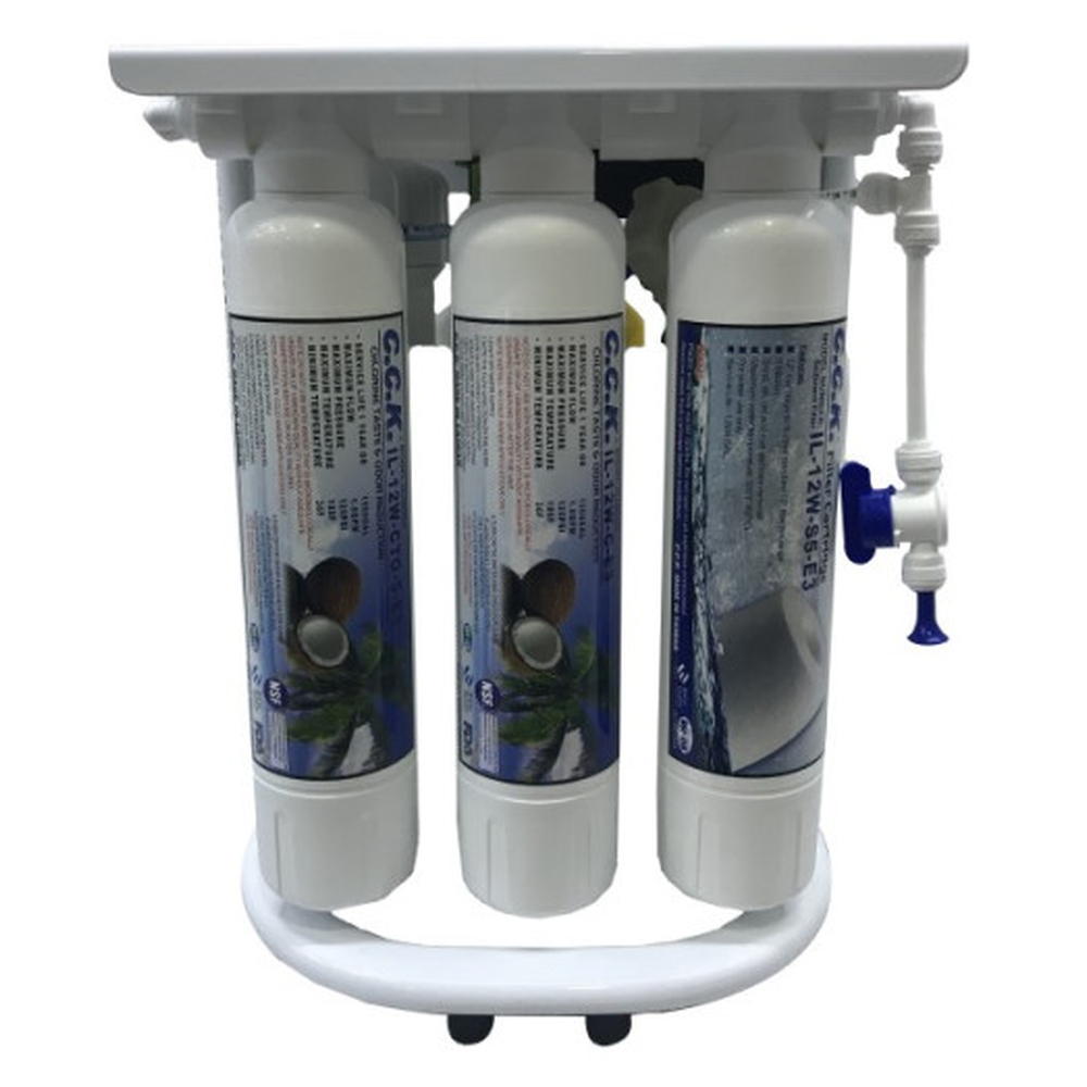 Фильтр обратного осмоса Tiger Filtration ROE3-750-BP-EZ-S (7 ступеней очистки, с насосом)